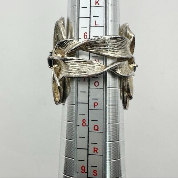 Kendra Scott Ryder Ring Size 6.5 6 1/2 Oversized Chunky Flower Boho Bohemian - Picture 8 of 12